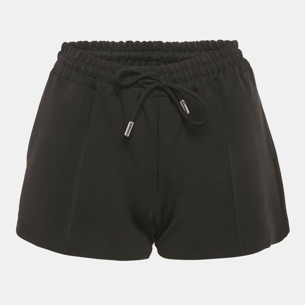 Givenchy Black Jersey Drawstring Shorts Xs